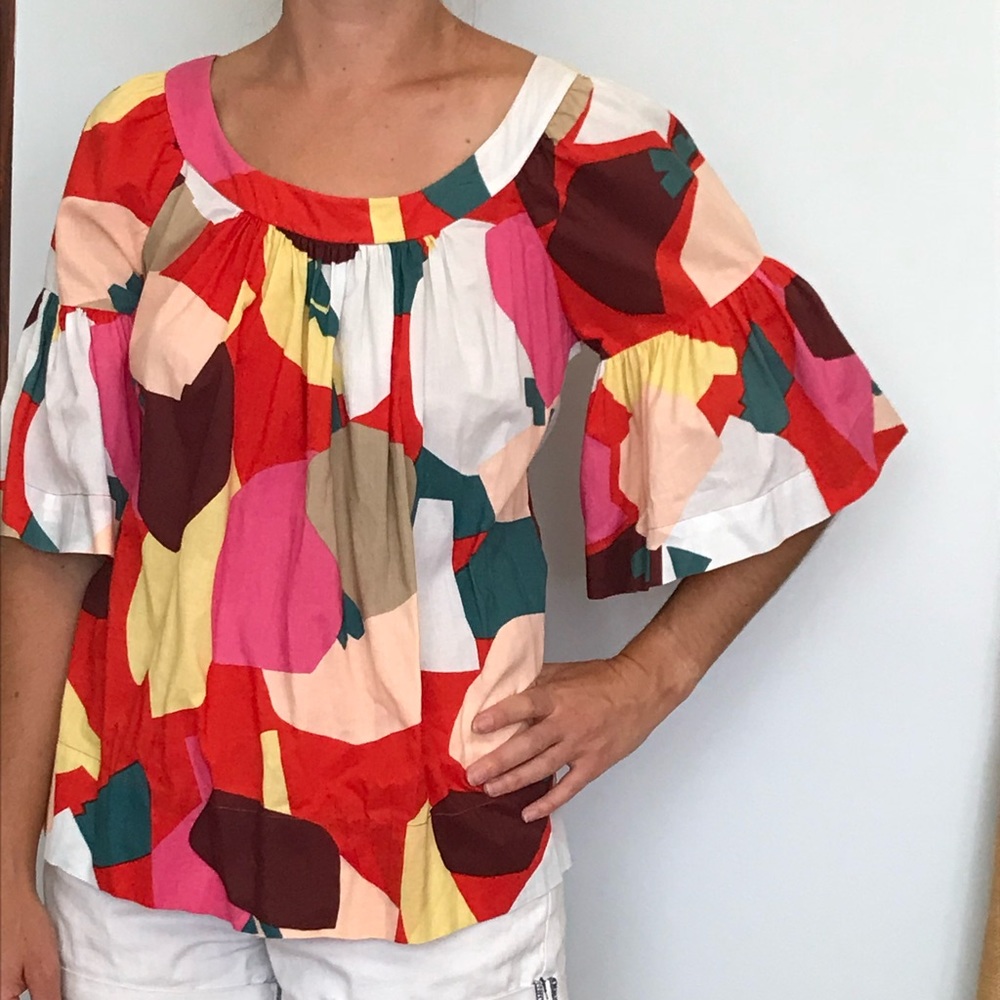 French Connection Colorful Top